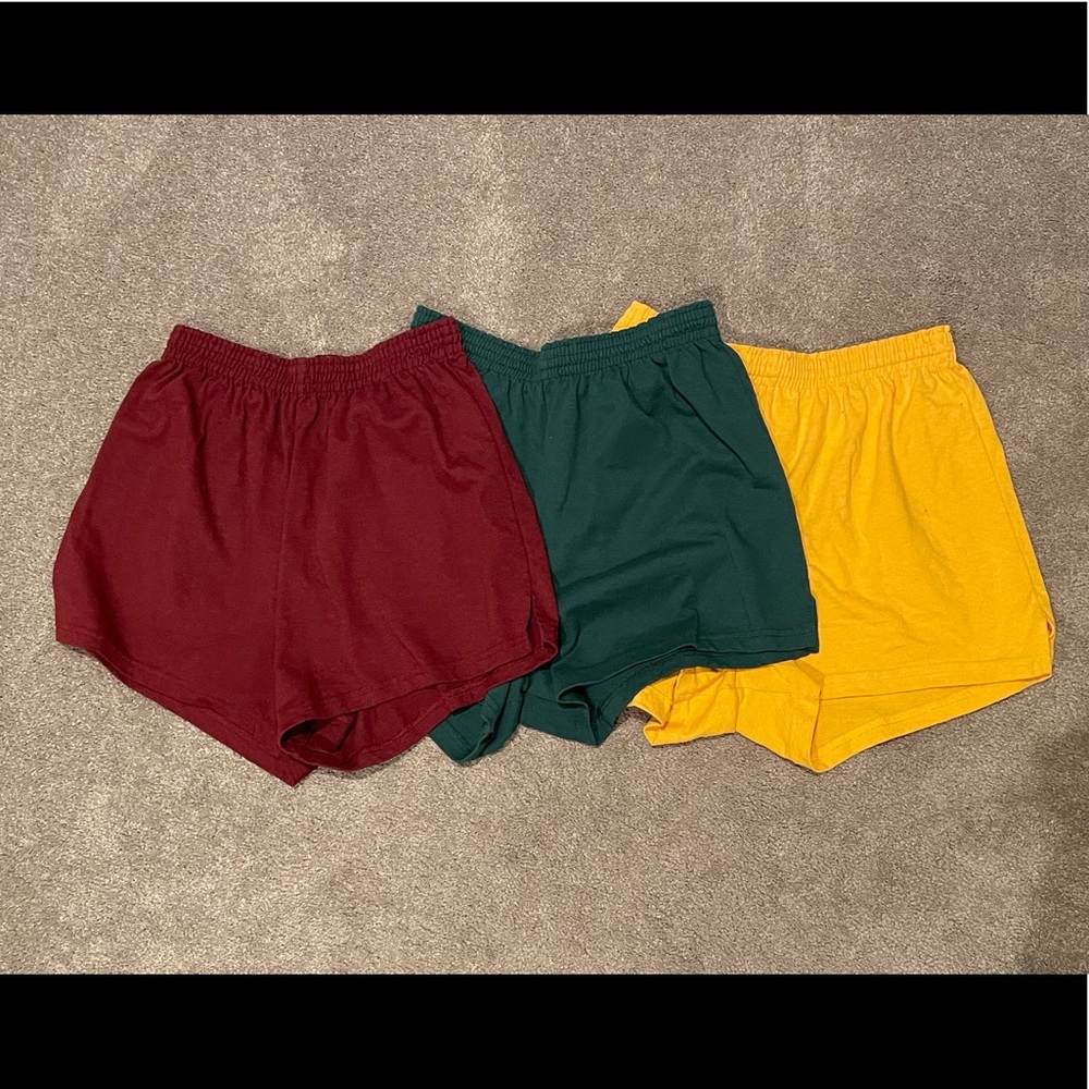 Bundle / Lot of 3 pairs of Soffe gym shorts- large